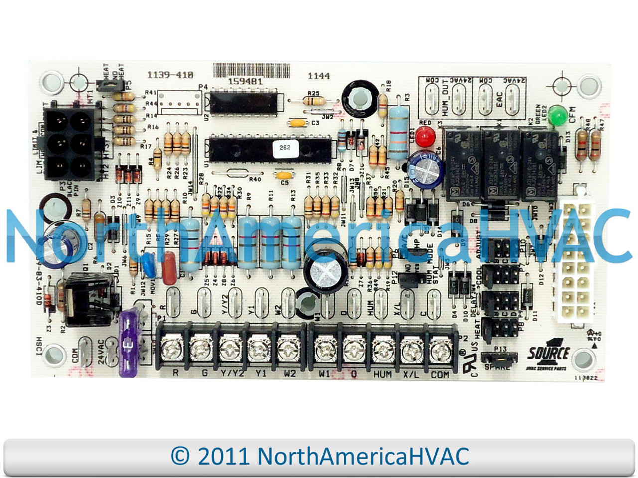 OEM York Coleman Luxaire Furnace Control Circuit Board Replaces 